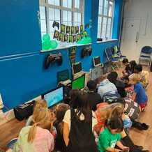 Multiplayer gaming birthday event